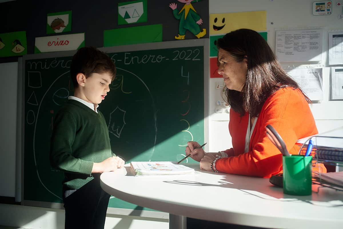 colocar alumnos aula