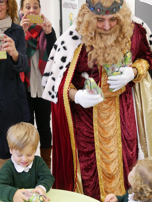 Los Reyes Magos sorprenden a los niños de Infantil (Orvalle-2017)