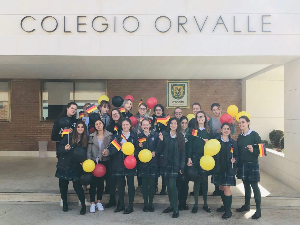 Nos visitan las alumnas alemanas del Colegio Sankt Angela Schule por 5º año consecutivo