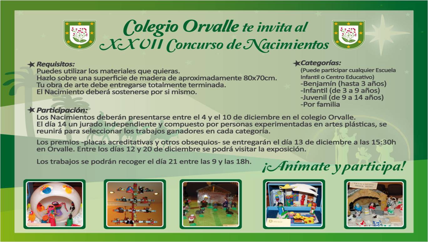 Te invitamos al Concurso de Belenes de Orvalle