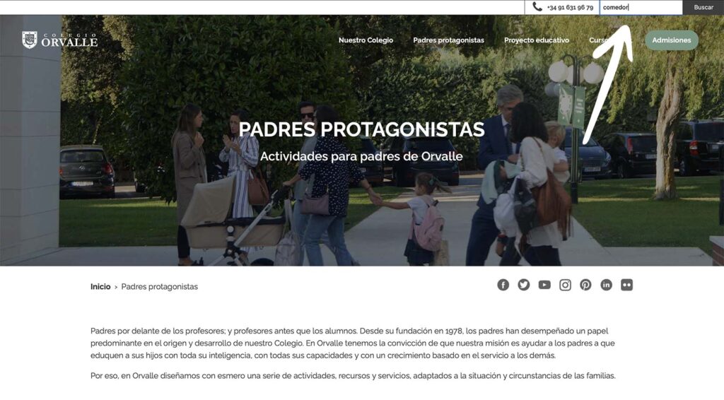 Nueve ideas para aprovechar la página web de Orvalle