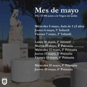 Mes de mayo, mes de María