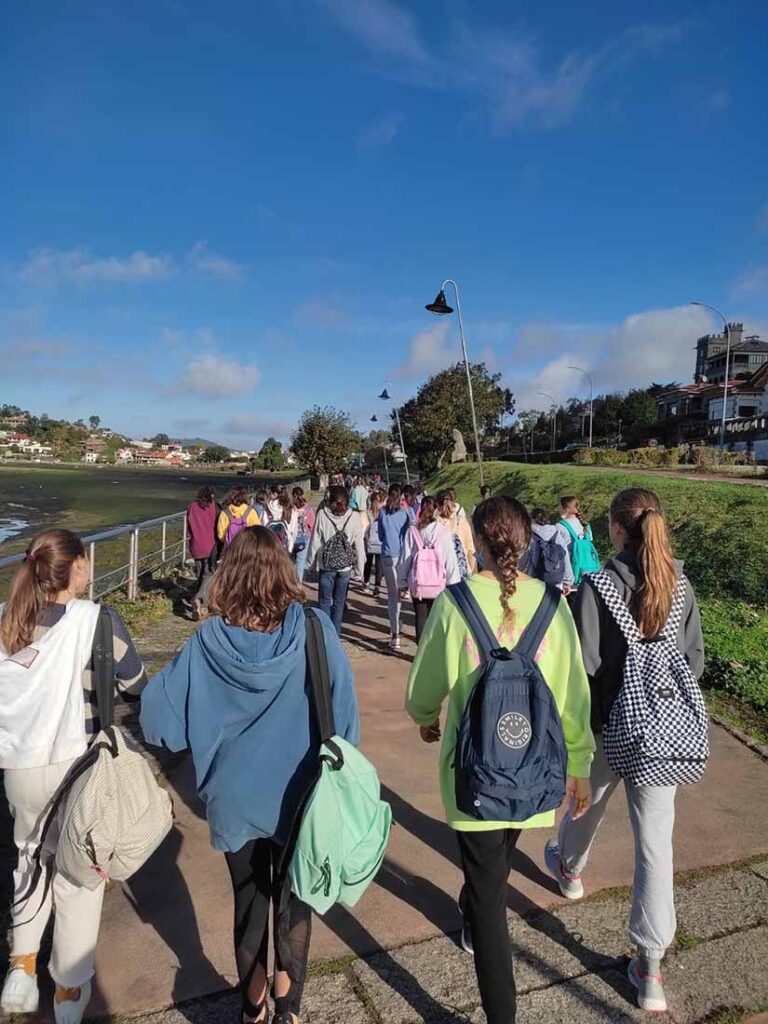 Convivencia de 3º de la ESO en Santiago de Compostela