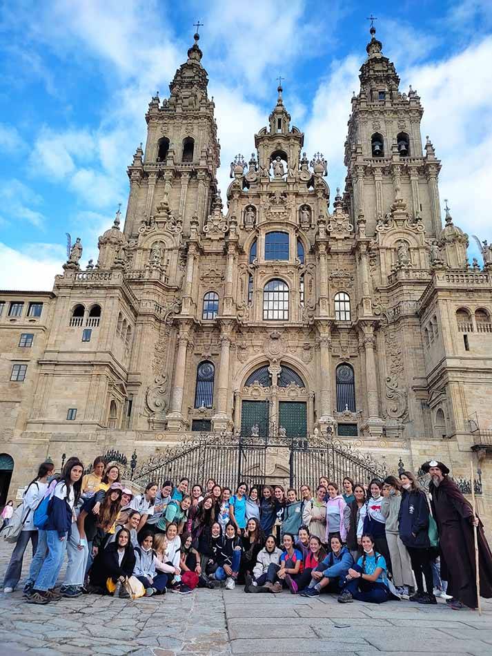 Convivencia de 3º de la ESO en Santiago de Compostela