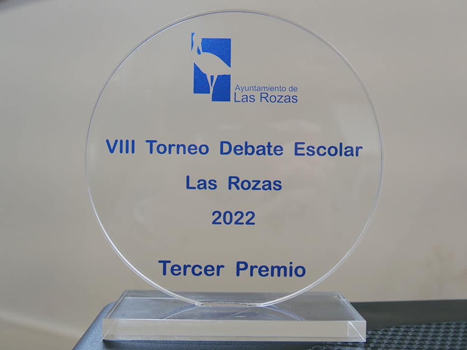 Tercer puesto en el Torneo de Debate Municipal