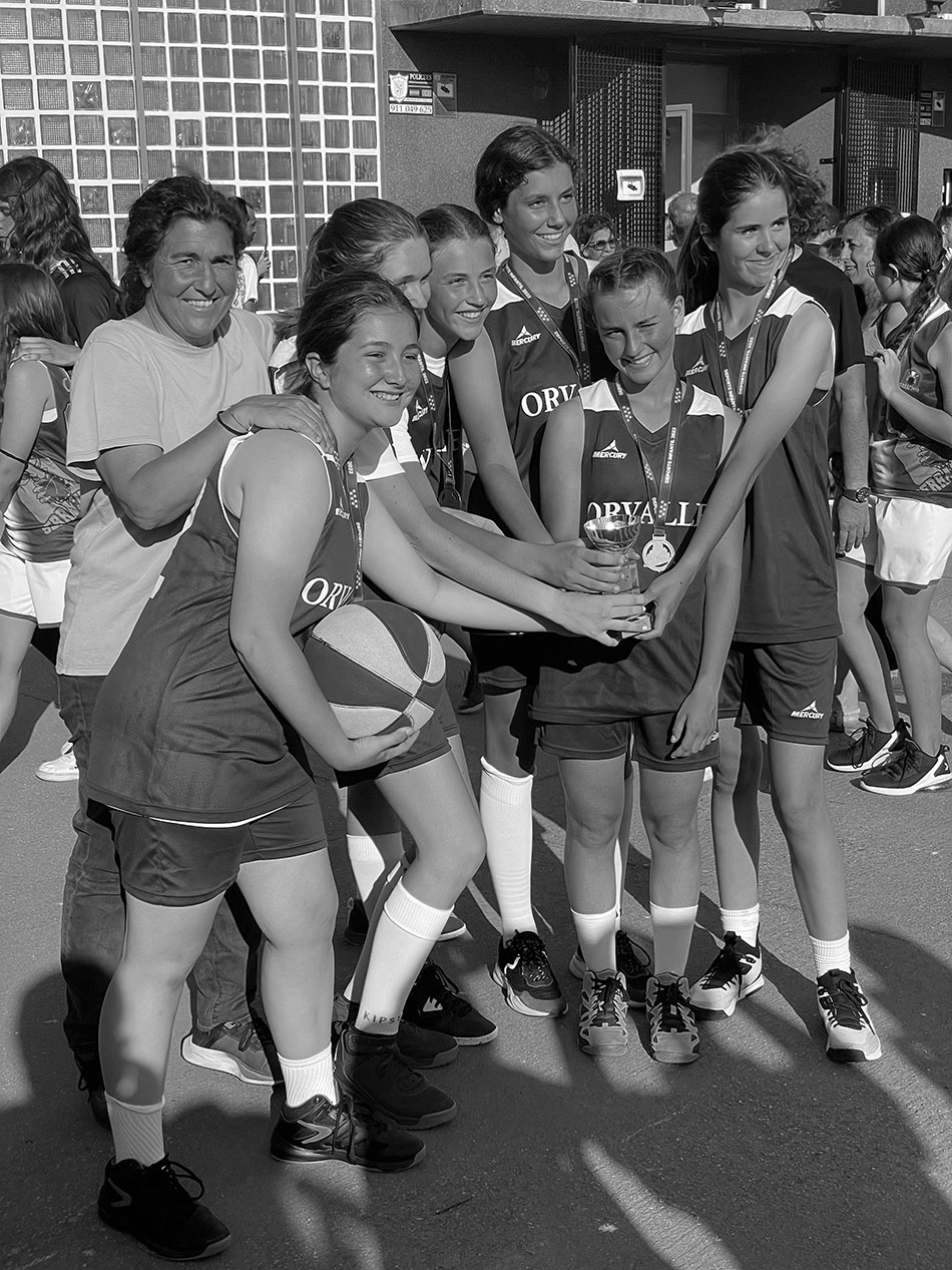 Campeonas baloncesto Orvalle