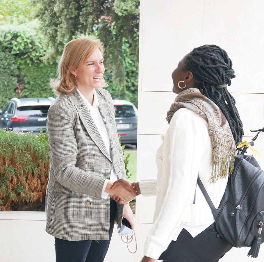 Una docena de directivos africanos visitan Orvalle