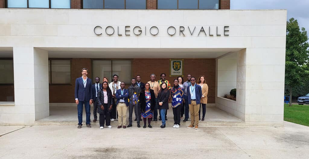 Una docena de directivos africanos visitan Orvalle