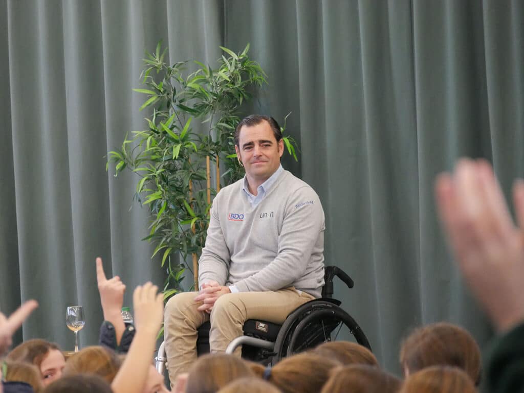 Una lección de optimismo: Fernando Vega de Seoane visita Orvalle