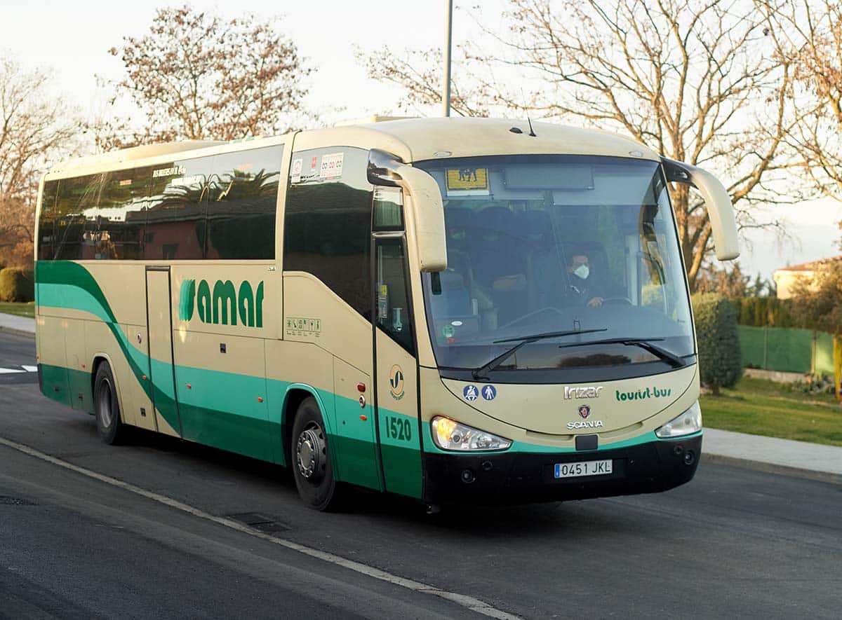 transporte escolar colegio orvalle madrid