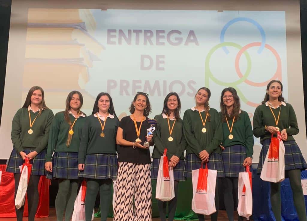 Alumnas de 1º de Bachillerato.