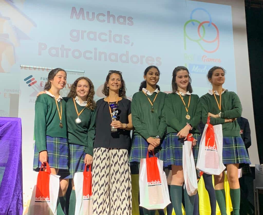 Alumnas de 2º de la ESO.