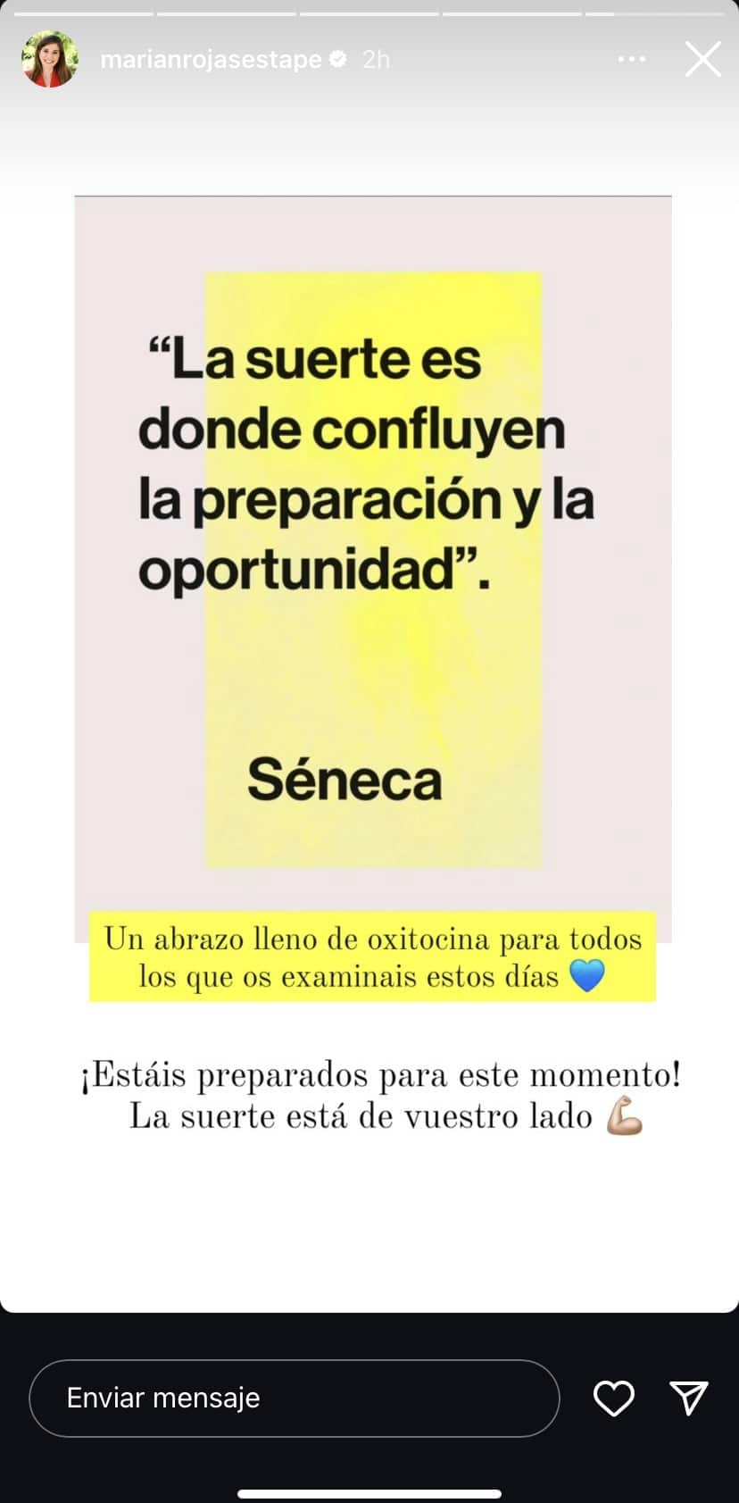 Un texto de la alumni Marian Rojas Estapé sobre la resiliencia en la EvAU