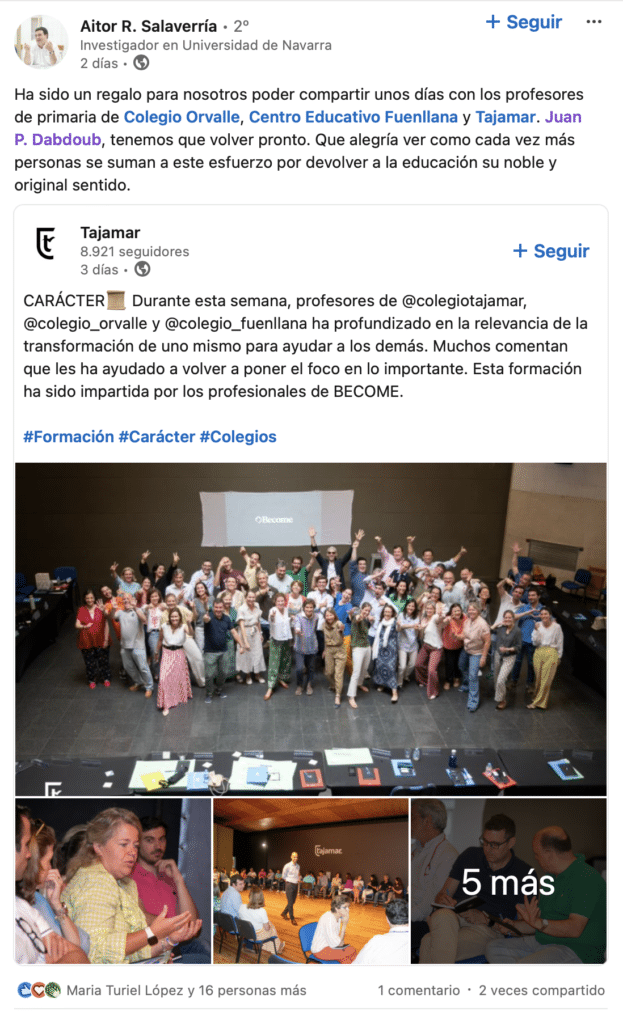 caracter de un nino