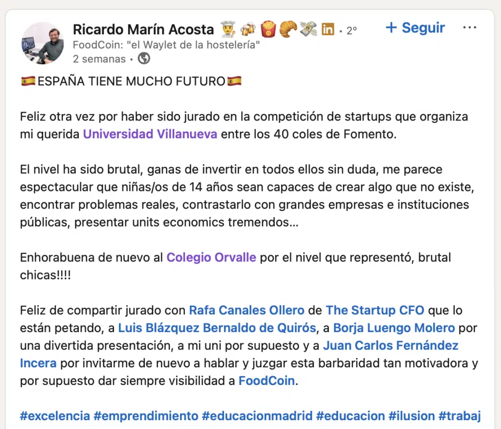 Las alumnas de Orvalle destacan en emprendimiento, liderazgo y programas de excelencia educativa