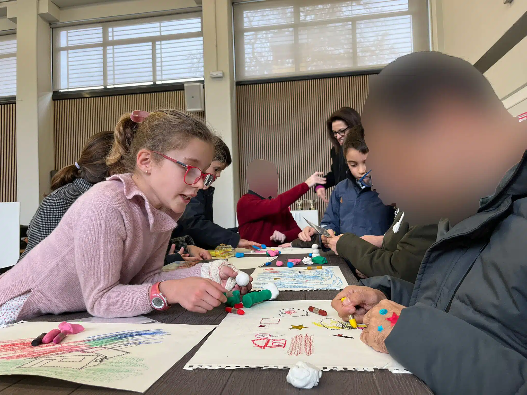 Actividades solidarias que agrandan el corazón: Orvalle acoge al hogar Don Orione 2 actividades solidarias colegio orvalle