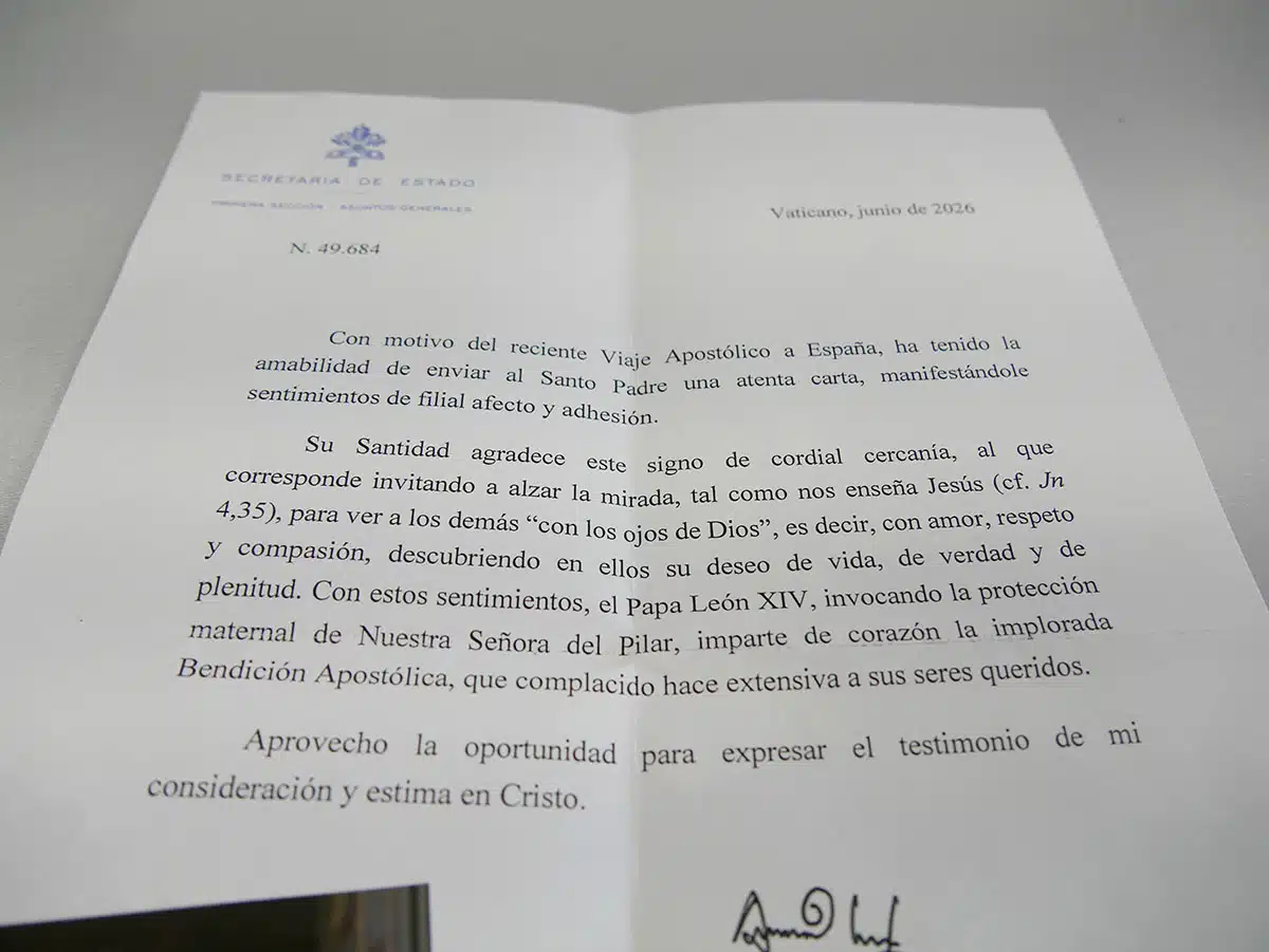 El Papa León XIV responde a las cartas de las alumnas de Orvalle 3 colegio orvalle papa leon xiv