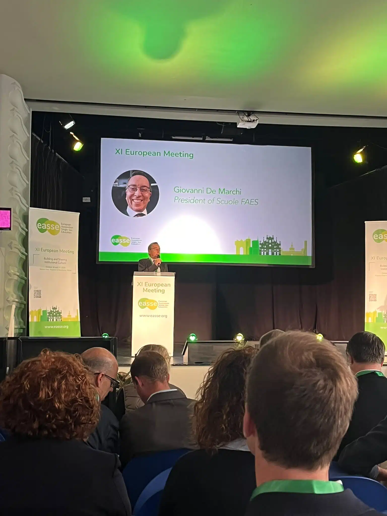 Orvalle comparte en Milán su experiencia pedagógica como ponente en la XI Jornada Europea de EASSE 8 easse congreso colegio orvalle