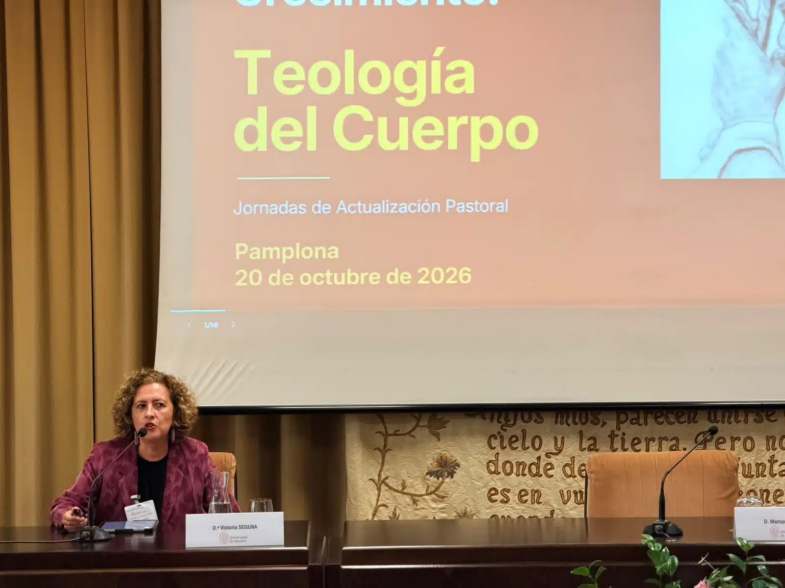 La profesora Victoria Segura, ponente invitada en la Universidad de Navarra 3 universidad de navarra colegio orvalle victoria segura